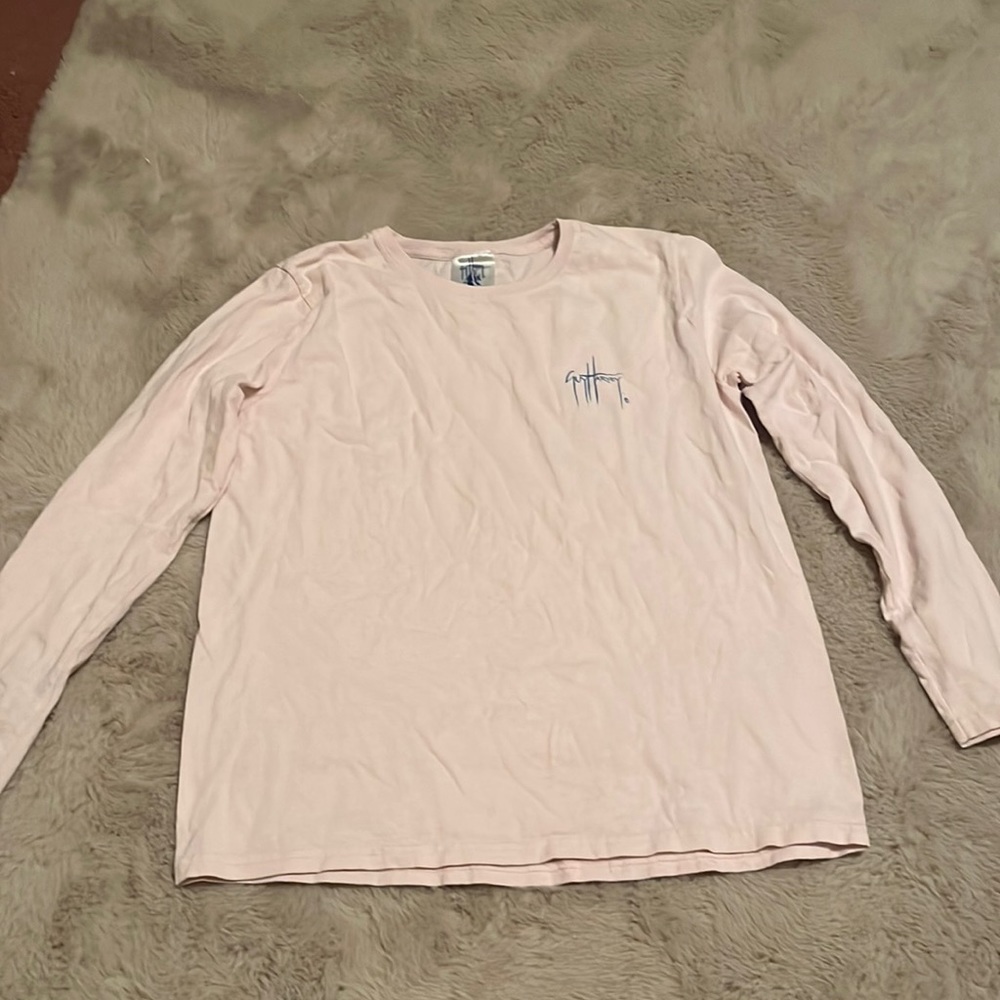 Pink Guy Harvey long sleeve t-shirt